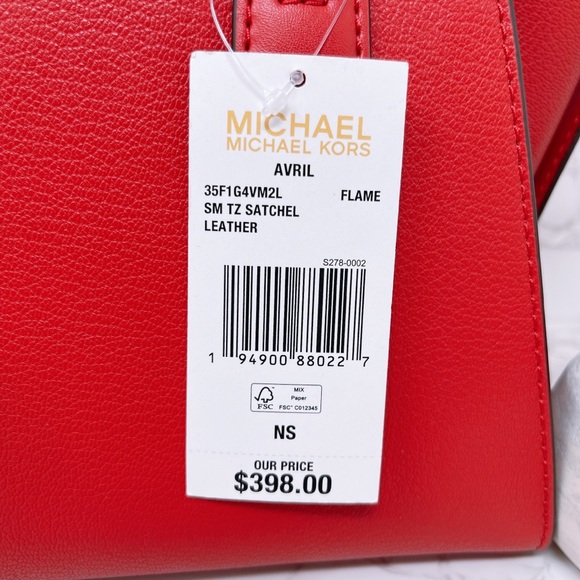 Michael Kors Avril Small Satchel - Picture 2 of 6